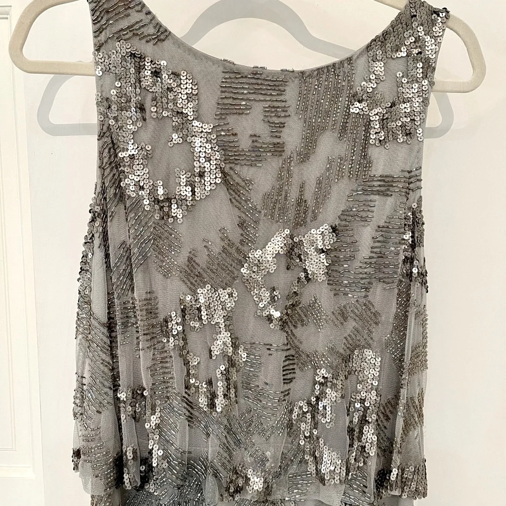 Marina sequin gown. Size 12 BUT FITS 8 - Picture 2 of 4